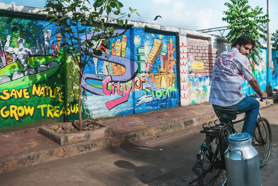 The walls of Mumbai have recently undergone a major facelift, thanks to the hard work and creativity of The Mumbai Wall Project