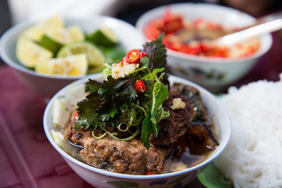 Bun Cha Hanoi Vietnam Lunch