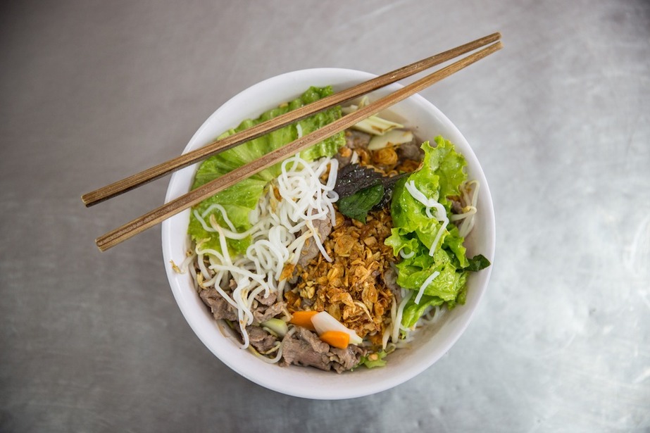 South Vietnamese Style Beef Noodles bún bò nam bộ