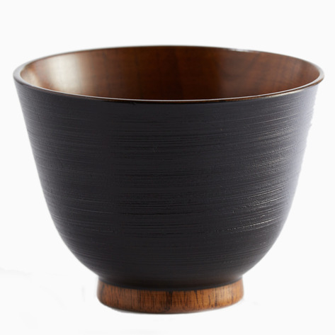 Noto Black Lacquer Bowl from Wajima