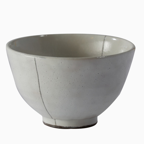 Vertical Stripe Ceramic Bowl